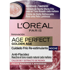 L&acute;or&eacute;al Age Perfect Golden Age Night Reactivating Cooling Cream - Nočn&iacute; kr&eacute;m proti vr&aacute;sk&aacute;m