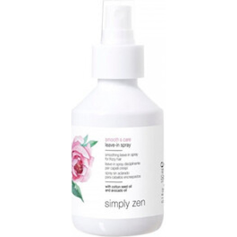 Simply Zen Smooth & Care Leave-In Spray - Bezoplachov&yacute; sprej pro nepoddajn&eacute; a krepat&eacute; vlasy