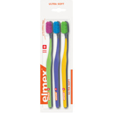 Elmex Ultra Soft Toothbrush 3 pieces