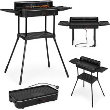 Multigarden 3-in-1 Electric Grill &ndash; Standing and Tabletop, Grill Plate, Drip Tray, Thermostat MultiGarden