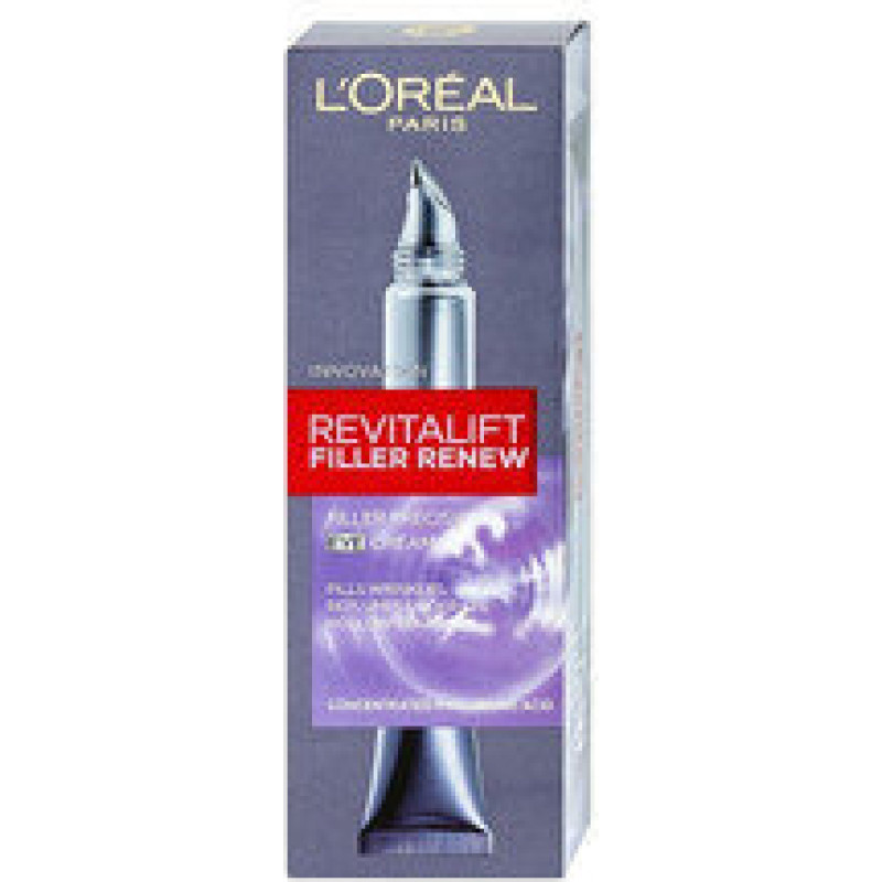 Acu krēms no novecošanās pazīmēm L'Oreal Paris Revitalift Filler, 15 ml