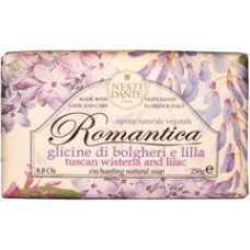 Nesti Dante Romantica Natural Soap Tuscan Wisteria & Lilac - Př&iacute;rodn&iacute; m&yacute;dlo