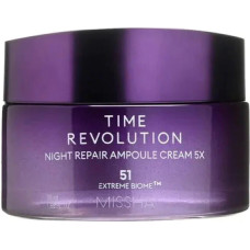 Atjaunojošs sejas krēms Missha Time Revolution Night Repair Ampoule Cream, 5x50 ml