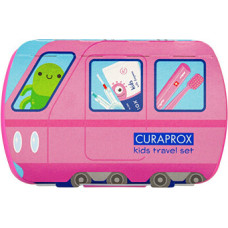 Curaprox Kids Travel Set ( růžov&yacute; ) - Cestovn&iacute; sada
