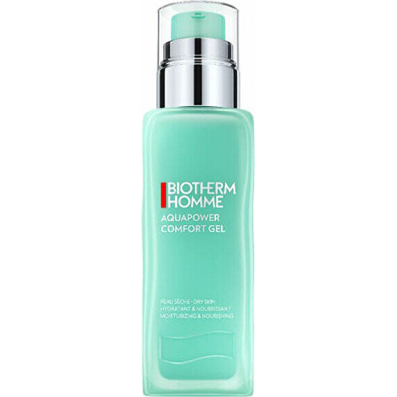 Mitrs gels sausai ādai - Biotherm Homme - Aquapower - 75 ml - Bez parabēniem
