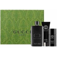 Gucci Guilty pour Homme Eau de Parfum D&aacute;rkov&aacute; sada EDP 90 ml, sprchov&yacute; gel 50 ml a deostick 75 ml