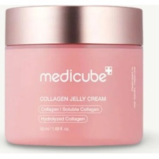 Nakts krēms medicube Collagen Jelly Cream sausai ādai, mirdzumu piešķirošs 50 ml