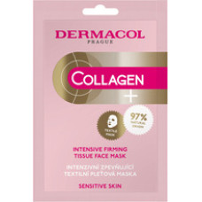 Dermacol Collagen+ Intensive Firming Mask - Intenzivn&iacute; zpevňuj&iacute;c&iacute; textiln&iacute; pleťov&aacute; maska