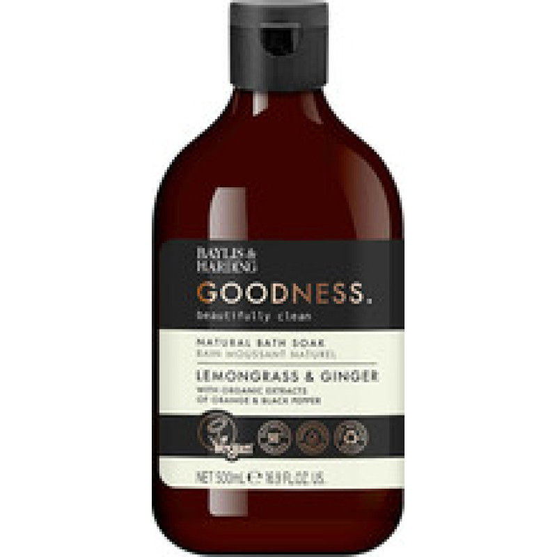 Baylis & Harding Goodness Natural Bath Soak ( Citronov&aacute; tr&aacute;va a z&aacute;zvor ) - Pěna do koupele