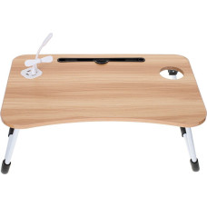 Klēpjdatora galds, saliekams gultas statīvs USB