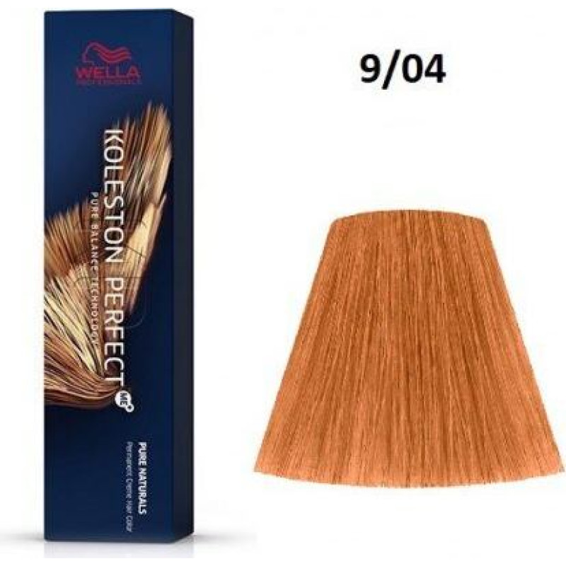 Wella Professionals Koleston Perfect Me+ Pure Naturals profesionāla permanentā matu krāsa 9|04 60 ml