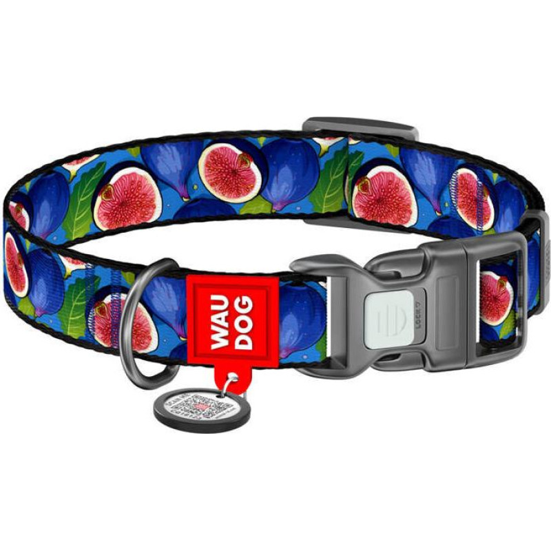 Neilona kaklasiksna ar QR kodu sunim Waudog, S