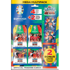 Kolekcionējamās kartiņas Mega Multipack Topps Match Attax Euro Germany 2024