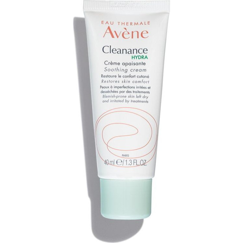Nomierinošs sejas krēms Avene Cleanance Hydra Soothing Cream 40 ml