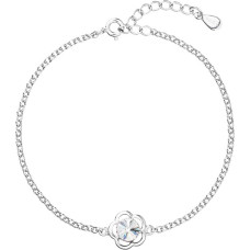 Silver bracelet with Swarovski crystal 33117.1