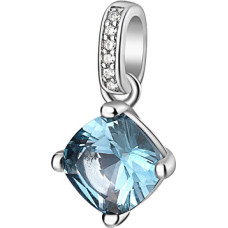 Silver pendant with blue zircon Fancy Cloud Light Blue FCL18