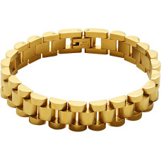 Modern gold plated bracelet for women VAAXE222G