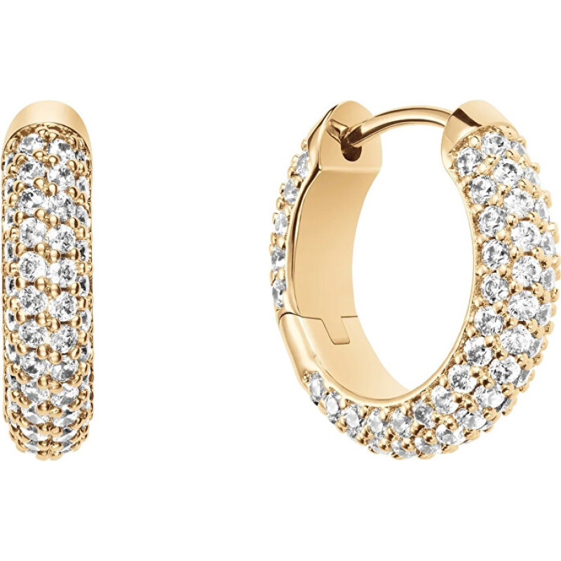 Sparkling Gilt Pavé Circles DW00400642