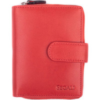 Women´s leather wallet 7521 red