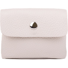 Kožená mini peněženka NETA beige
