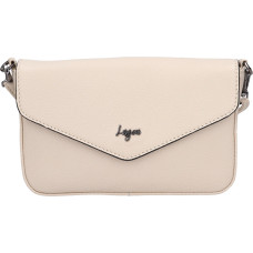 Dámská kožená crossbody kabelka LG050 white