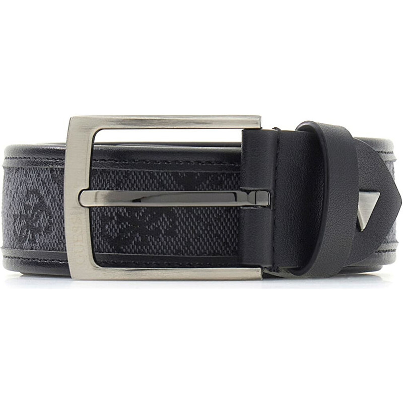 Men's belt BM7859P6135-BLA - Belt length: 105 cm