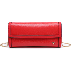 Women's clutch bag Eva 261420 Red