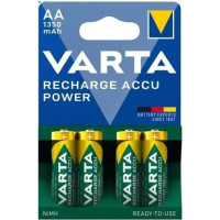 Varta AA R2U 1350mAh (56746) uzlādējamas Accu Power baterijas 4 gab.