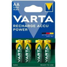 Varta AA R2U 1350mAh (56746) uzlādējamas Accu Power baterijas 4 gab.