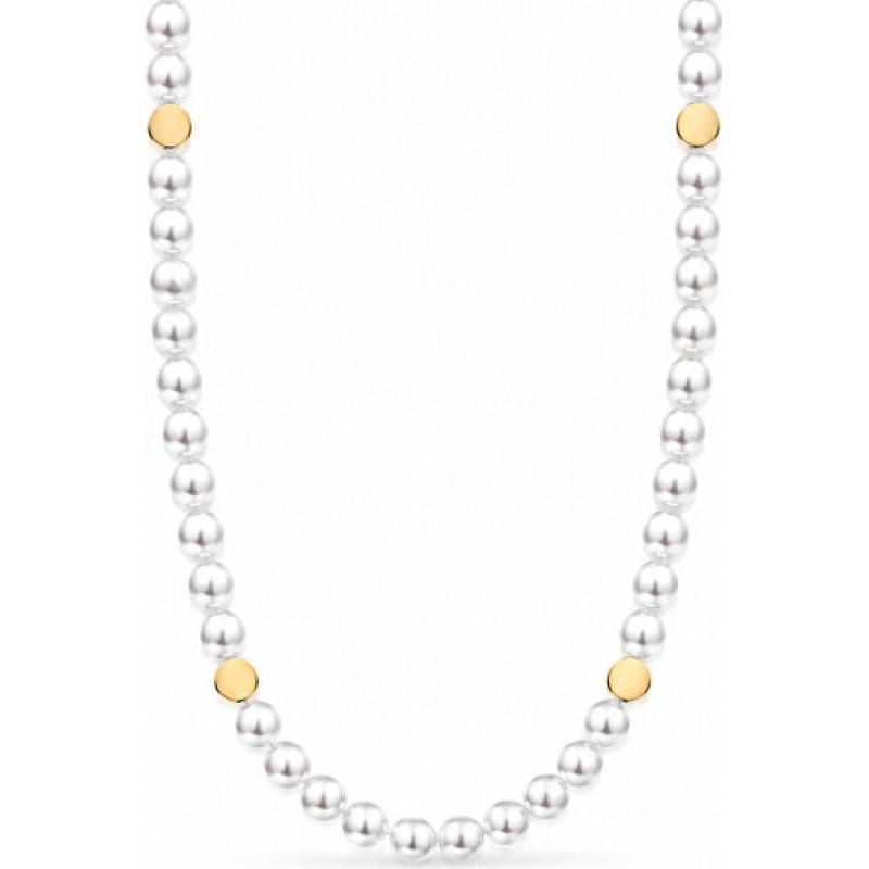 Elegant necklace with synthetic pearls VAAXP1319G
