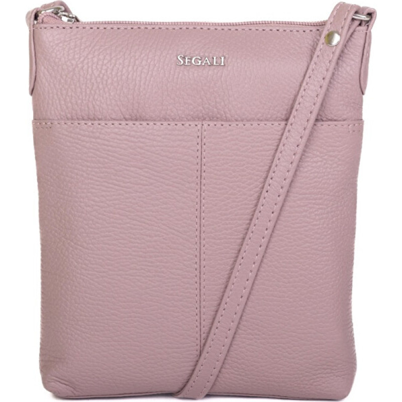 Dámská kožená crossbody kabelka 7001 B cameo rose