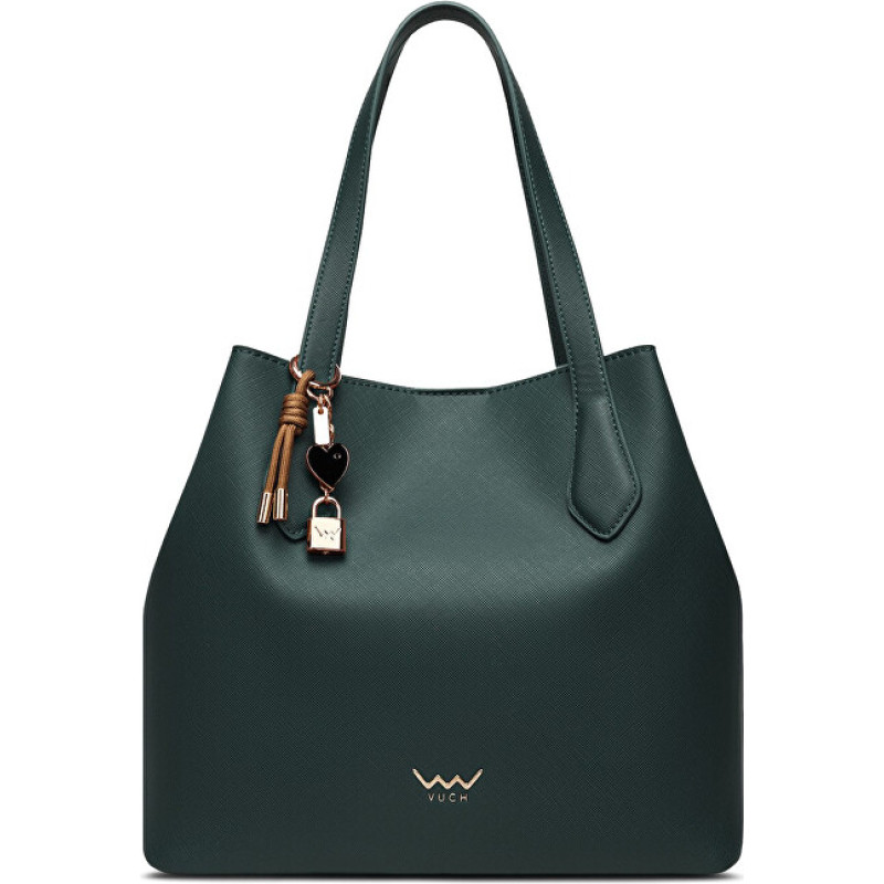 Women's handbag Roselda Charm Green 2 in 1