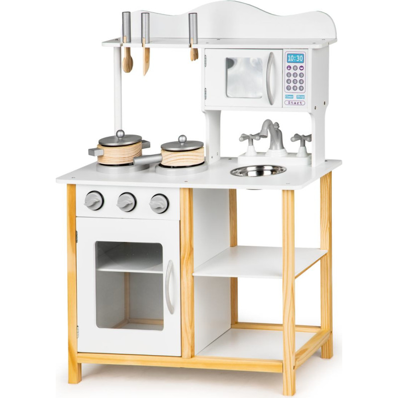 Ecotoys Wooden kitchen for children + accessories Ecotoys
