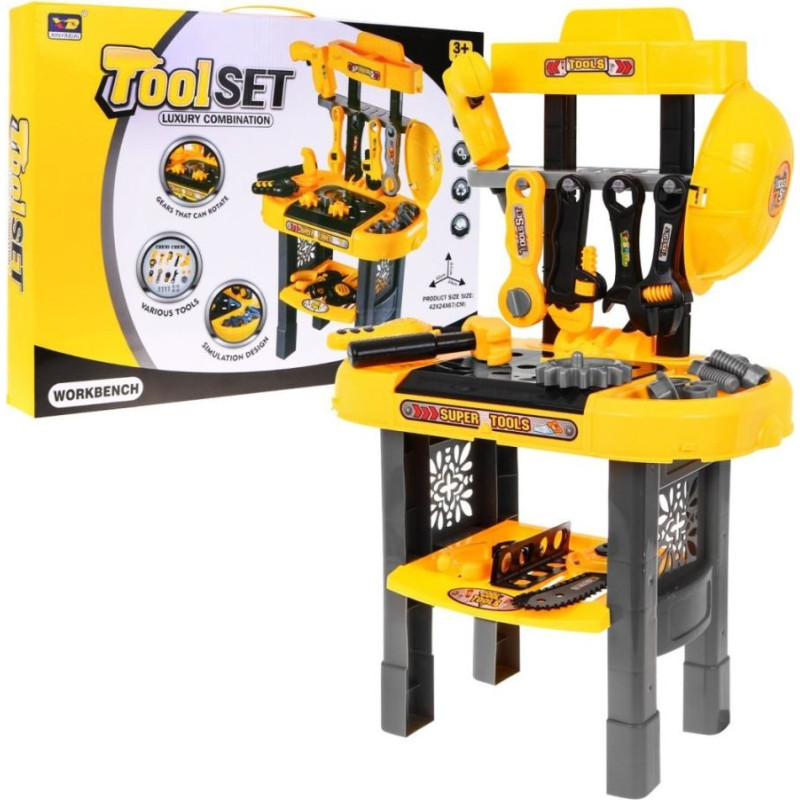Multistore Kids Workbench Tool Table with Tools 23 Pieces