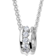 Fashion necklace of silver M41090