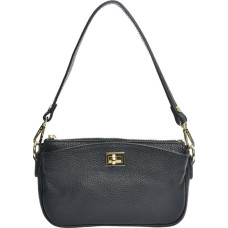 Women's leather handbag AL TSBV 23 Nero