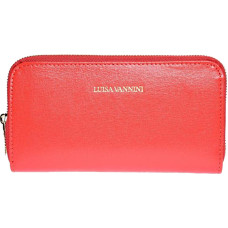 Women's leather wallet LV 474 Rosso