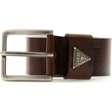 Men's leather belt BM7888P6240-BRO - Belt length: 90 cm