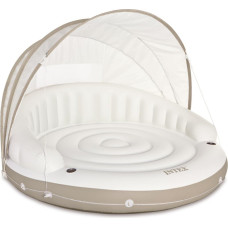 Intex Inflatable island with canopy inflatable mattress 199x150cm INTEX 58292