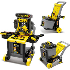 Multistore 3-in-1 Kids Workbench with Tools &ndash; Foldable Handyman Playset