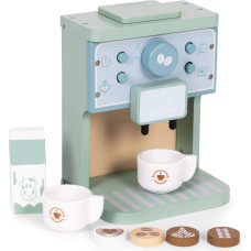 Ecotoys Wooden Coffee Maker for Children Barista Set 8 Pieces ECOTOYS
