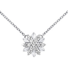Silver necklace ALIVIA with Swarovski MWN10855A