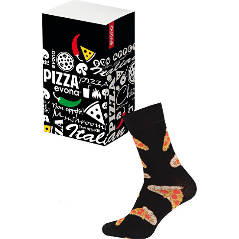 Dárková sada ponožek PIZZERIA - Size: 41-45