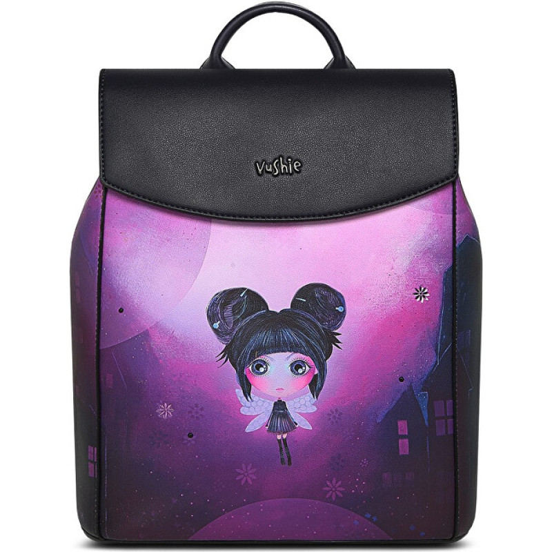 Women's backpack Vivian Rounded Flap Backpack