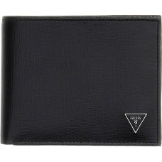 Men's leather wallet SMCSLELEA20-BLA