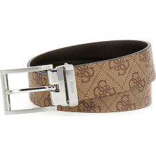 Men's reversible belt BMBCLOP5135-BBO - Belt length: 110 cm