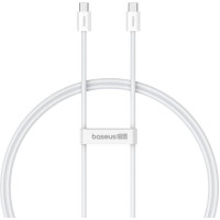 USB kabelis - Baseus Superior USB C uz USB C 30W 1m 480Mbps Balts