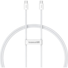 USB kabelis - Baseus Superior USB C uz USB C 30W 1m 480Mbps Balts