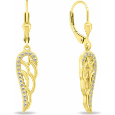 Beautiful gold-plated earrings Angel wing EA330Y