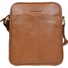 Men´s leather crossbody bag 7018 Brown